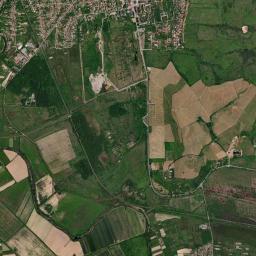 Berehove Raion High Resolution Satellite Map