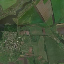 Molodizhne High Resolution Satellite Map