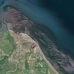 Aerial view of Dungeness