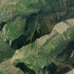 Aerial view of Cable Mountain