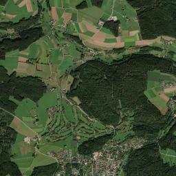 Königsfeld im Schwarzwald High Resolution Satellite Map