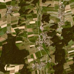 Kirchhaslach High Resolution Satellite Map
