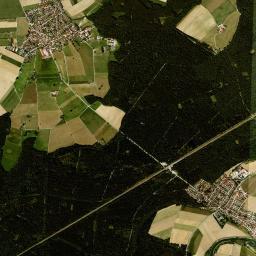 Schöngeising High Resolution Satellite Map