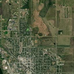 Devils Lake High Resolution Satellite Map