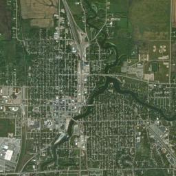 Thief River Falls High Resolution Satellite Map