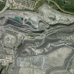 Malartic High Resolution Satellite Map