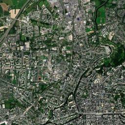 Rennes High Resolution Satellite Map
