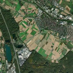 Teningen High Resolution Satellite Map