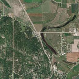 Somers High Resolution Satellite Map