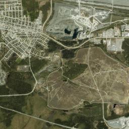 Abitibi-Témiscamingue High Resolution Satellite Map