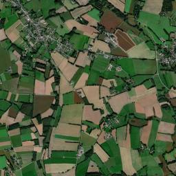 Plumieux High Resolution Satellite Map