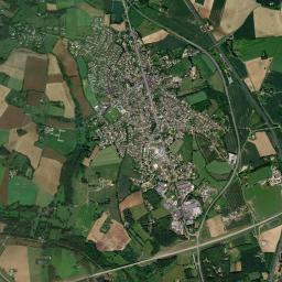 La Bazoge High Resolution Satellite Map