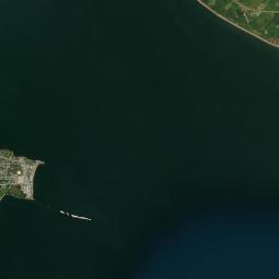 Aerial view of Bon Ami Point