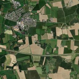 Domagné High Resolution Satellite Map