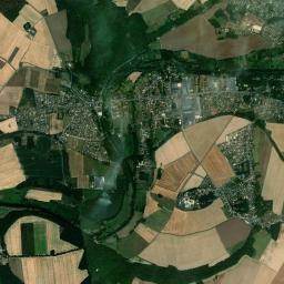 Saint-Denis-les-Ponts High Resolution Satellite Map