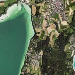 Inning am Ammersee High Resolution Satellite Map