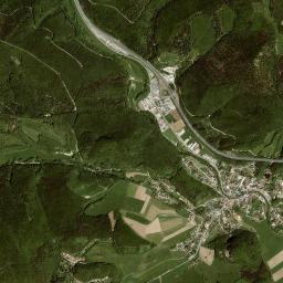 Alland High Resolution Satellite Map