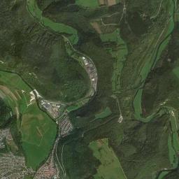 Fridingen an der Donau High Resolution Satellite Map