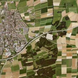 Buchloe High Resolution Satellite Map