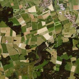 Upper Bavaria High Resolution Satellite Map