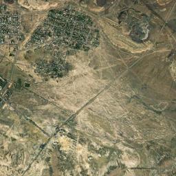 Qarazhal High Resolution Satellite Map