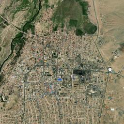 Khovd High Resolution Satellite Map