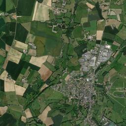 Brûlon High Resolution Satellite Map