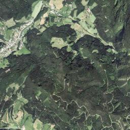 Kleinzell High Resolution Satellite Map
