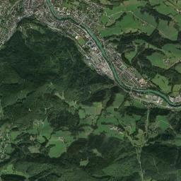 Waidhofen an der Ybbs Stadt High Resolution Satellite Map