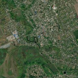 Kryve Ozero High Resolution Satellite Map