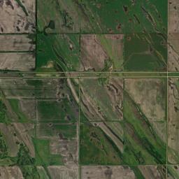 Grand Forks County High Resolution Satellite Map