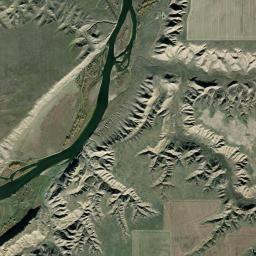 Chouteau County High Resolution Satellite Map