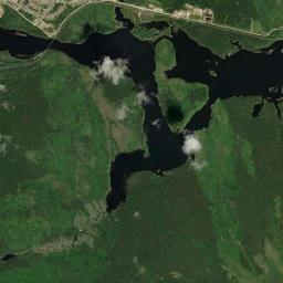 Weymontachie High Resolution Satellite Map