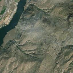 Aerial view of Columbia River