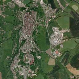 Langres High Resolution Satellite Map