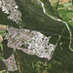 Geretsried High Resolution Satellite Map