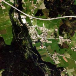 Weyarn High Resolution Satellite Map