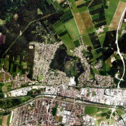 Kolbermoor High Resolution Satellite Map