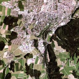 Traunstein High Resolution Satellite Map