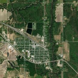 Englehart High Resolution Satellite Map