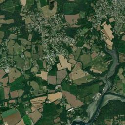 Riec-sur-Belon High Resolution Satellite Map