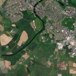 Sablé-sur-Sarthe High Resolution Satellite Map
