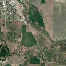 Choteau High Resolution Satellite Map