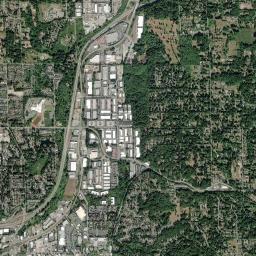 Woodinville High Resolution Satellite Map
