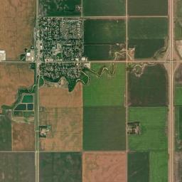 Thompson High Resolution Satellite Map