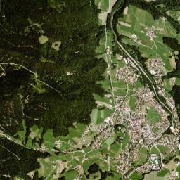 Ruhpolding High Resolution Satellite Map
