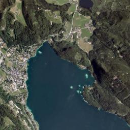 Sankt Gilgen High Resolution Satellite Map