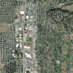 Dalton Gardens High Resolution Satellite Map