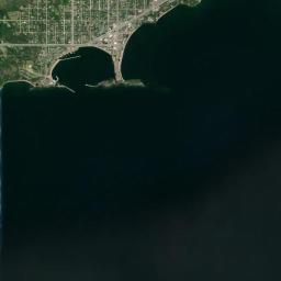 Grand Marais High Resolution Satellite Map