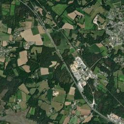 Landaul High Resolution Satellite Map